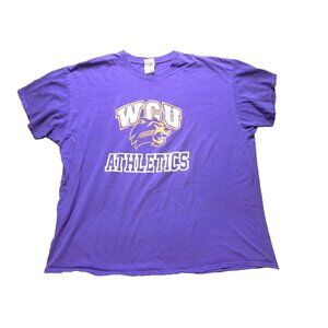 Vintage Western Carolina University‎ Shirt Adult 2XL XXL NCAA Athletics Mens
